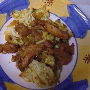 鶏ちゃん風 鶏肉と野菜の味噌炒め